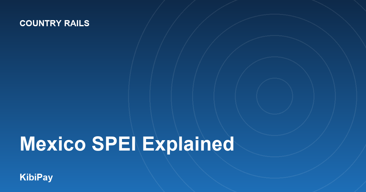Mexico SPEI Explained